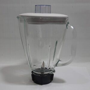 Oster Osterizer Classic 4094 Blender  5 Cup Glass Pitcher Jar, lid, base blade